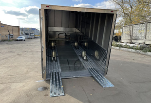 ЭВАКУАТОР HINO 300-730L СДВИЖНОЙ ФУРГОН 6,33×2,6×2,53 м